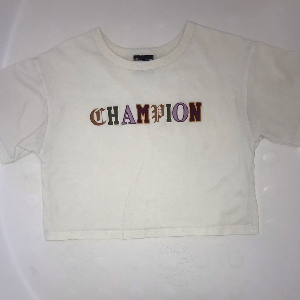 Champion crop tee